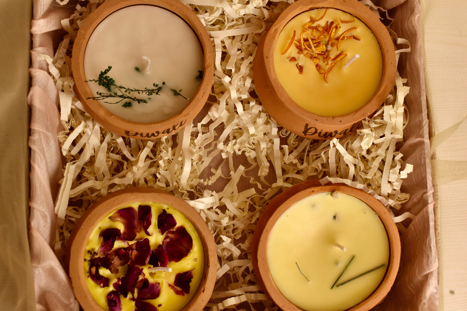 Collection of Wick-ed Wonders clay items