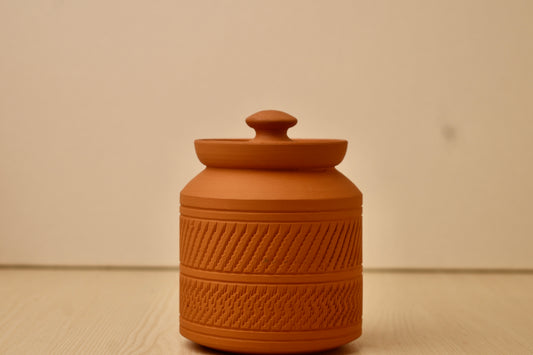 ClayVault – The Timeless Terracotta Storage Jar