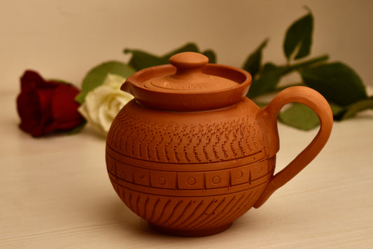 Kettle Contour – The Elegant Terracotta Teapot