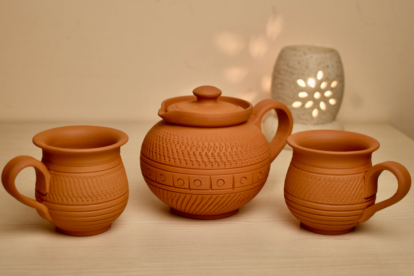 Desi Chai Set-The Ultimate Terracotta Tea Set