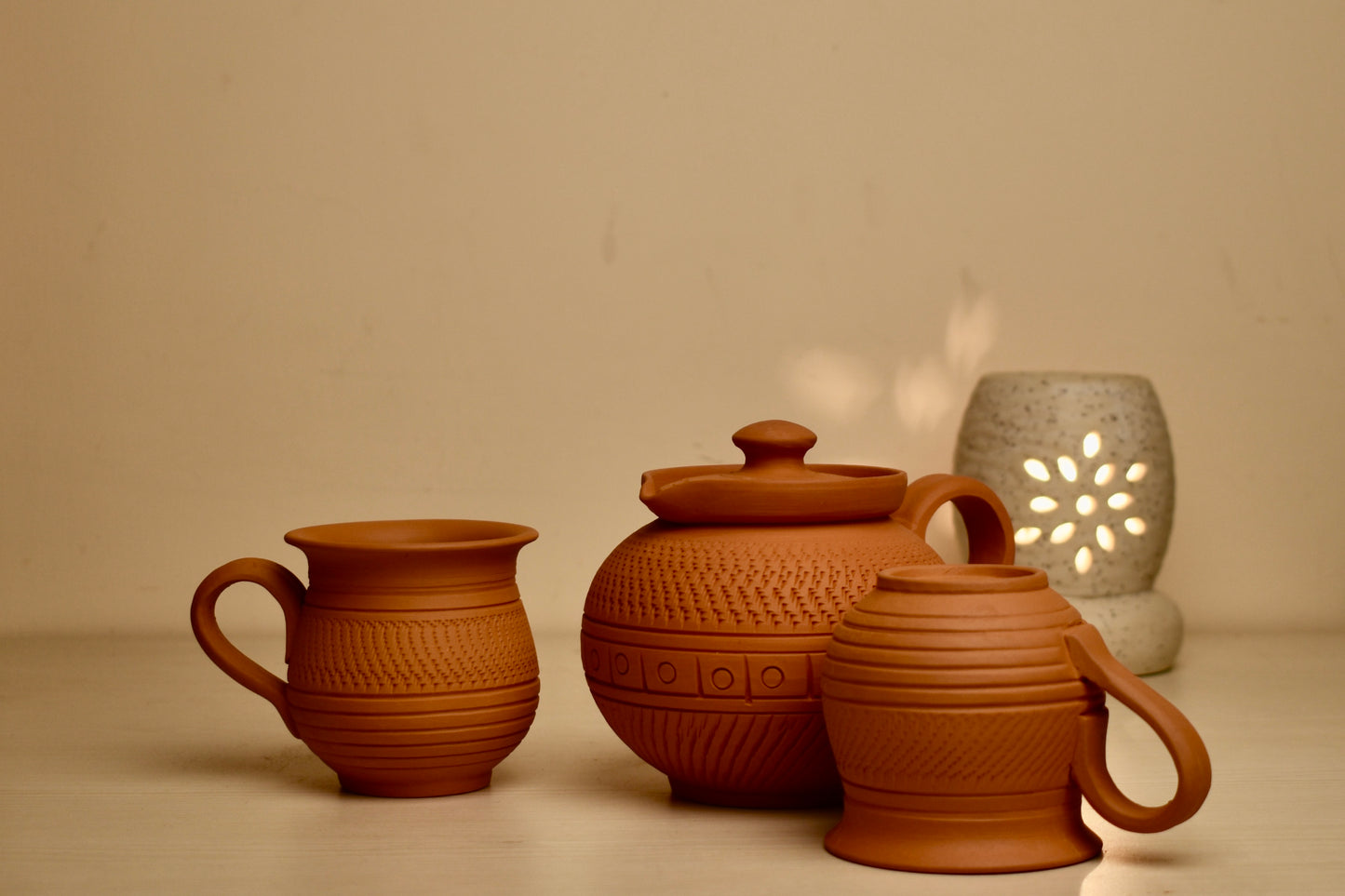 Desi Chai Set-The Ultimate Terracotta Tea Set