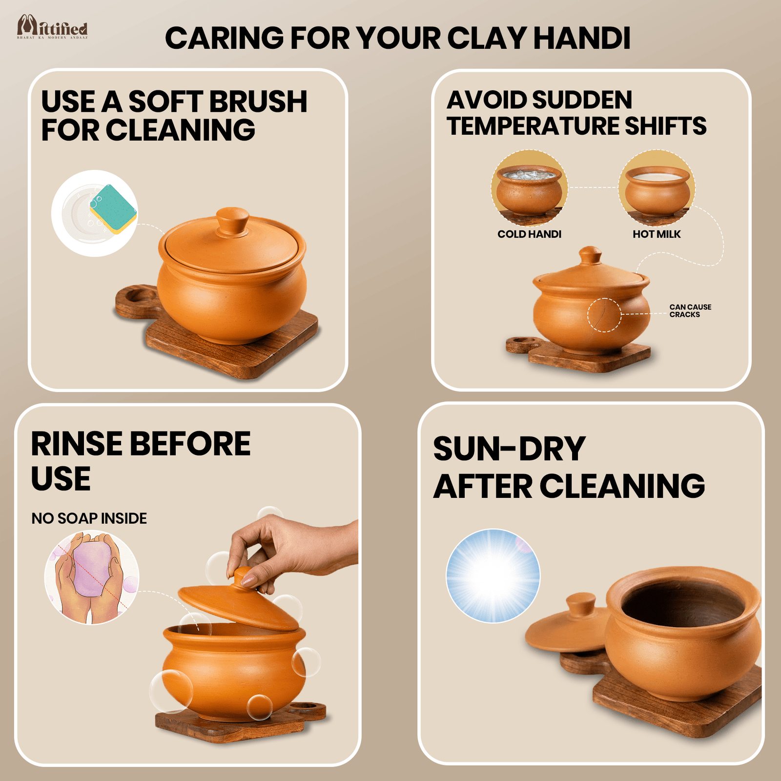 Clay Dahi Matka Close-Up – Mitti Ki Matki for Setting Curd Naturally at Home