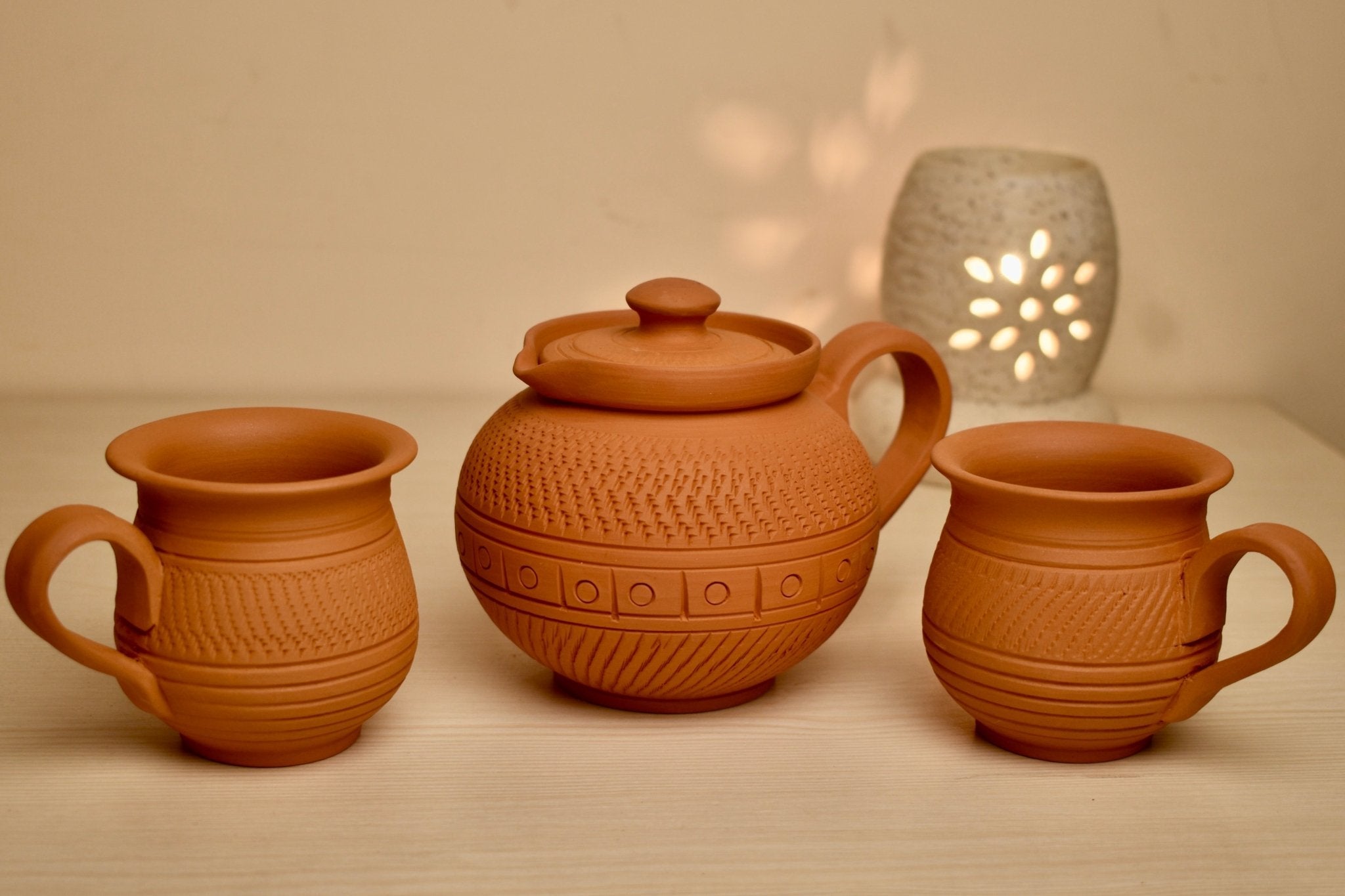 Desi Chai Set - The Ultimate Terracotta Tea Set - Mittified