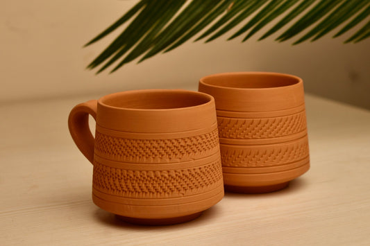 Earthen Brew – The Timeless Terracotta Tea Set - Mittified