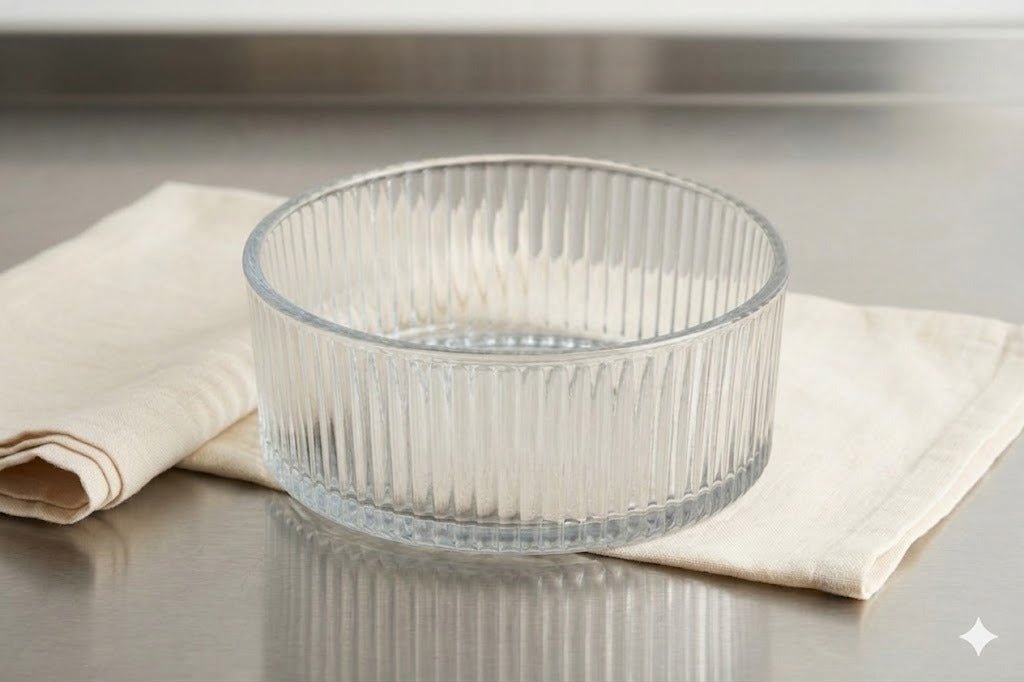 Glass Roti Box with Wooden Lid - Mittified