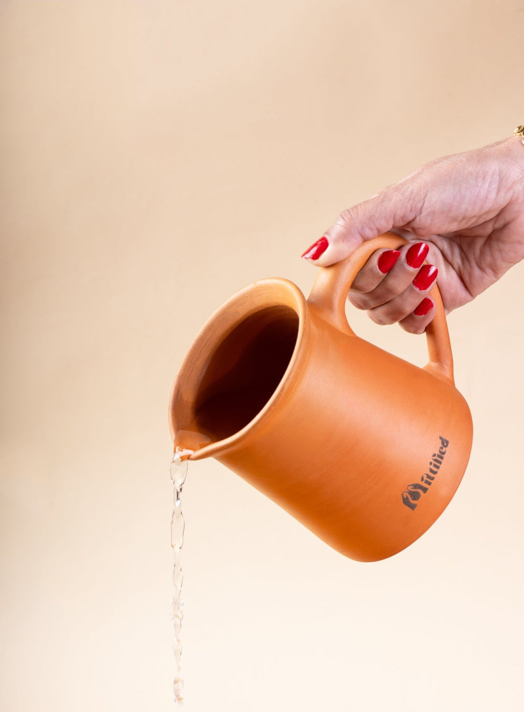 Jhakaas Jug Clay Water Jug - Mittified