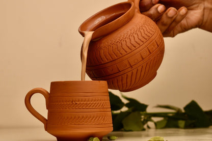 Kettle Contour – The Elegant Terracotta Teapot - Mittified