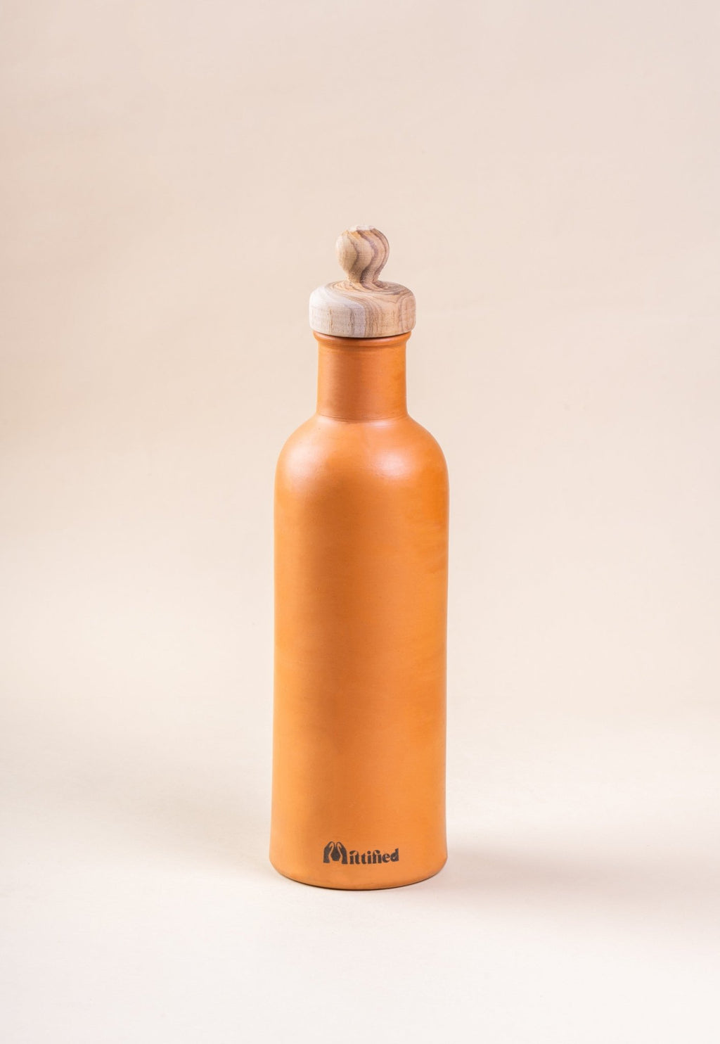 Mitti Marvel – Premium Shhesam Wood Lid (Clay water Bottle) - Mittified