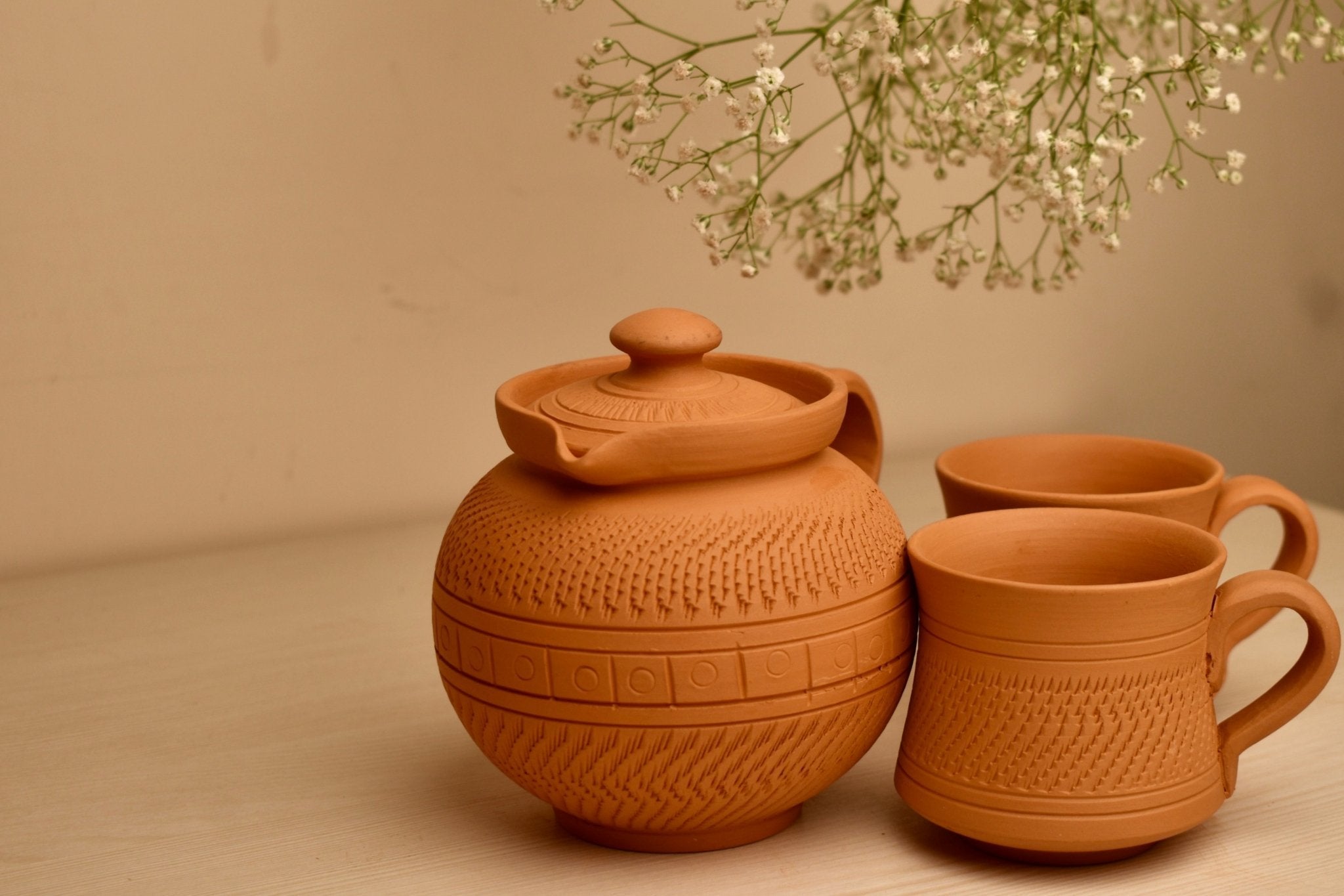 Pour Perfection – The Ultimate Terracotta Tea Set - Mittified
