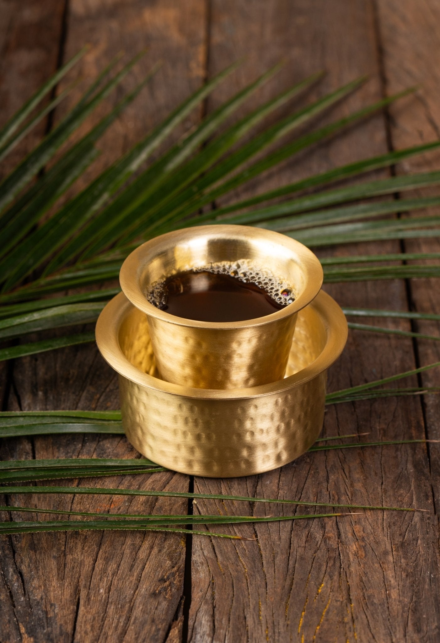 Tashan Hammered Matte Dabara Coffee Set of 2 - Mittified