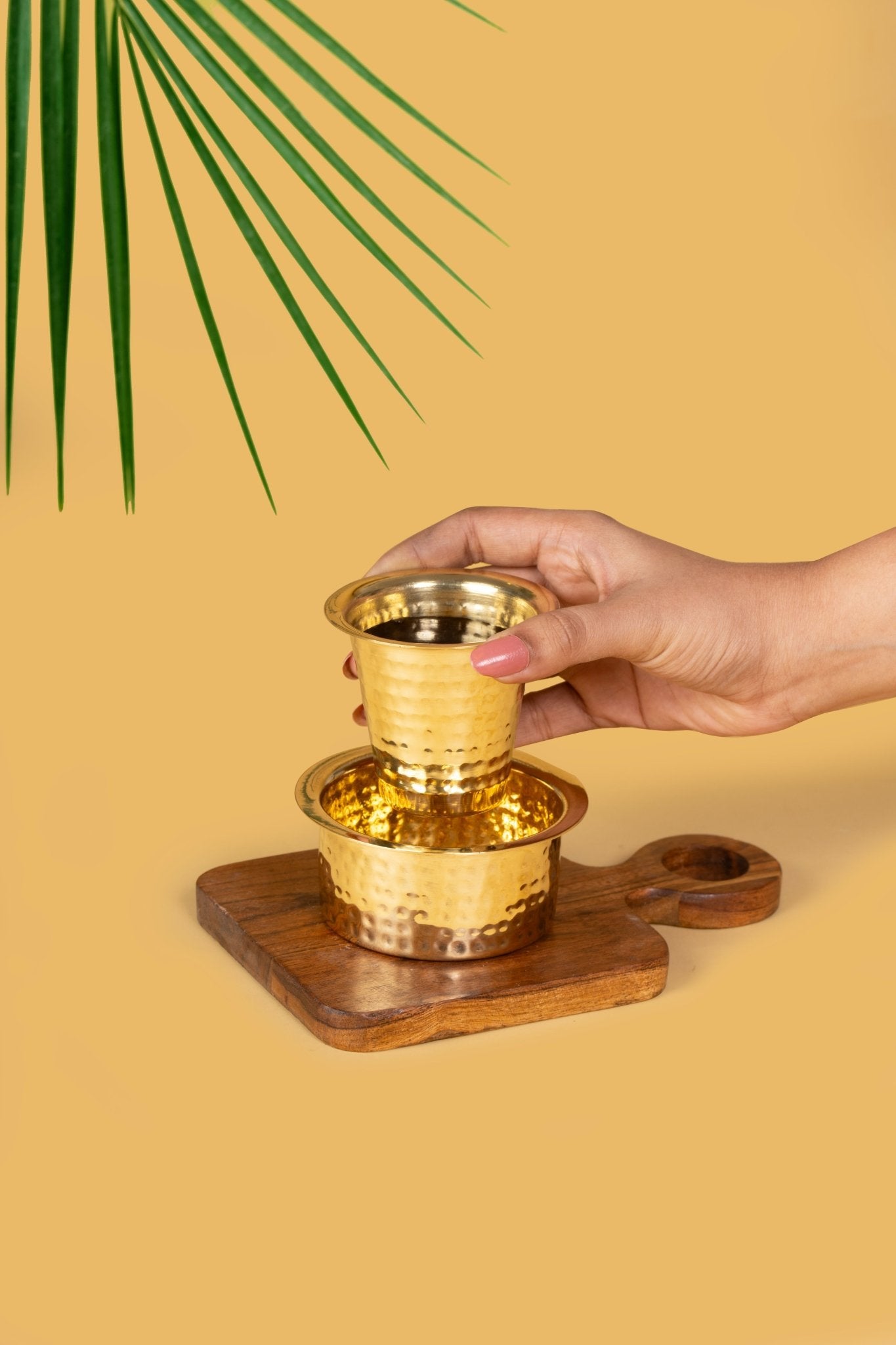Tashan Hammered Matte Dabara Coffee Set of 2 - Mittified